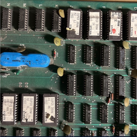 Super Draw Stern Arcade Game PCB Motherboard C6A - Picture 6 of 8